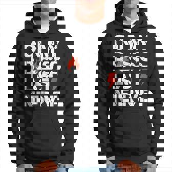 ライトニングボルトでボスの最後の神経質について パーカー - Kawaiitshirt