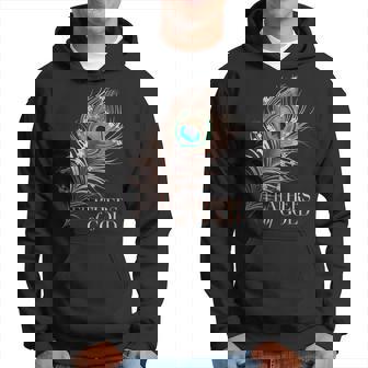 ラグジュアリーボタニカルフラワー ローズゴールド 孔雀 ゴールドの羽 パーカー - Kawaiitshirt