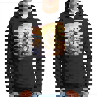 ラブラドールオンザビーチ、ラボ、犬、ラブラドール子犬 パーカー - Kawaiitshirt