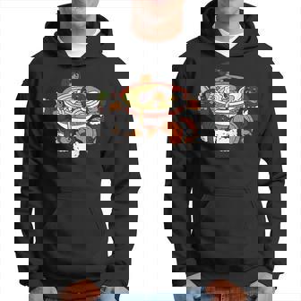 ラーメン寿司ダックスフント犬 パーカー - Kawaiitshirt