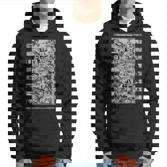 ルーカス・クラナッハによる人狼の攻撃 ゴシック グランジー オカルトアート パーカー - Kawaiitshirt