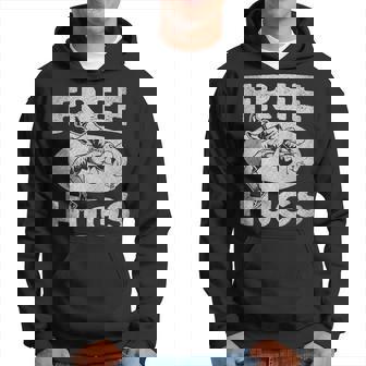 レスリングシャツ 面白いフリーハグレスリング パーカー - Kawaiitshirt