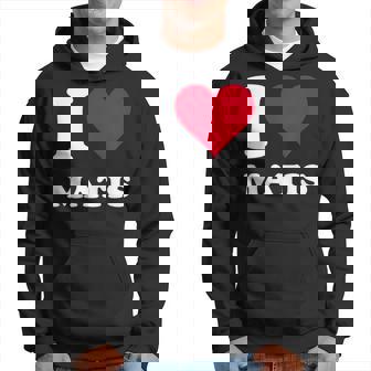 レッドハート I Love Matis パーカー - Kawaiitshirt