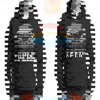 レトロ ツェッペリン 70年代 80年代 飛行船 ツェッペリン ツェップリン パーカー - Kawaiitshirt