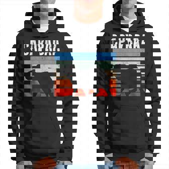 レトロ ビンテージ カピバラ かわいい 動物 パーカー - Kawaiitshirt