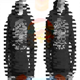 レトロ ヴィンテージ カルシファーのベーコンと卵料理 食品愛好家 パーカー - Kawaiitshirt