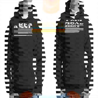 レトロストライプアーセナル。 パーカー - Kawaiitshirt