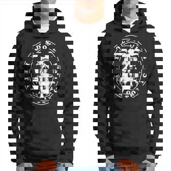 レトロバイク R Ninet フロントビュー レタリング付き パーカー - Kawaiitshirt