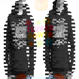 レトロフラワーパワー 60年代 70年代 美的 ヒッピー ボーホースタイル パーカー - Kawaiitshirt