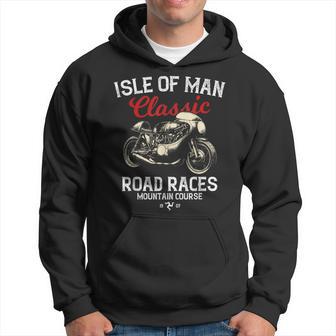 レトロマン島ttレースヴィンテージバイクレース パーカー - Kawaiitshirt