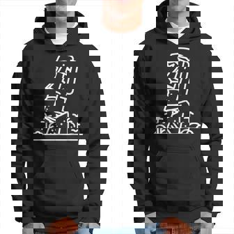 ワンラインアート モアイ像 パーカー - Kawaiitshirt