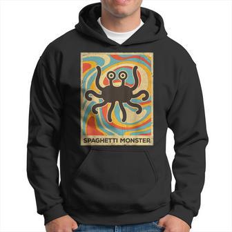 ヴィンテージ スパゲッティモンスター 無神論者 レトロギフト パーカー - Kawaiitshirt