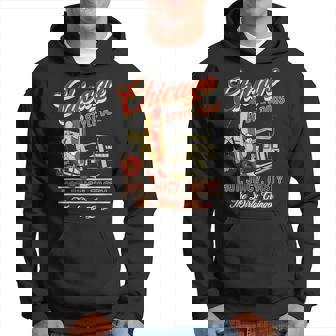 ヴィンテージ ダーティ グリンゴ シカゴスタイル ホットドッグ レトロ バイカー パーカー - Kawaiitshirt