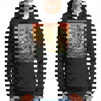 ヴィンテージ ドラゴンキング ギドラ アート 夕日 日本人 キッズ 男性 パーカー - Kawaiitshirt