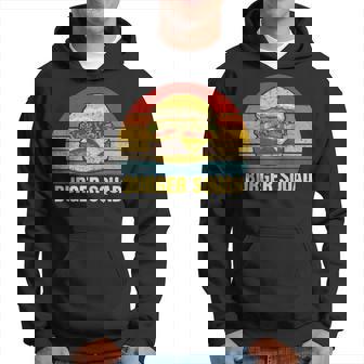 ヴィンテージ バーガー スクワッド チーズバーガー ハンバーガー 恋人へのギフトに パーカー - Kawaiitshirt