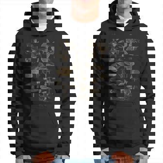 ヴィンテージ マッシュルーム 食べられるキノコの餌やりギフト パーカー - Kawaiitshirt