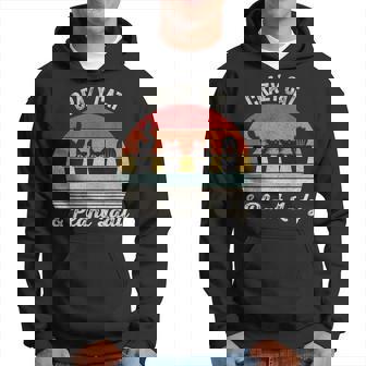 ヴィンテージ レトロ クレイジー キャット & プラント レディ サボテン 多肉植物 ママ パーカー - Kawaiitshirt