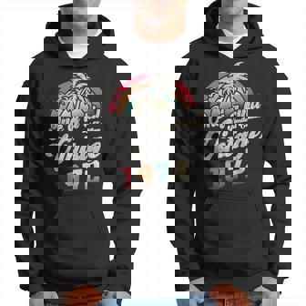 ヴィンテージ1972バースデー53年パームツリー レトロ パーカー - Kawaiitshirt