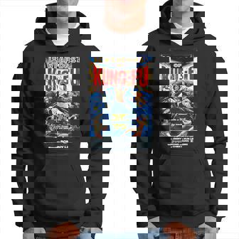 ヴィンテージカンフー格闘技 映画レトロギフト パーカー - Kawaiitshirt