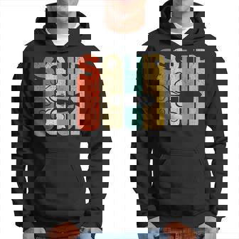 ヴィンテージスタイル イカシルエット 面白いイカシャツ パーカー - Kawaiitshirt