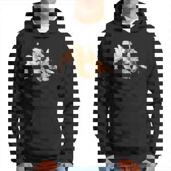 三つの天使 モチーフ、かわいいエンジェル、絵画アート パーカー - Kawaiitshirt