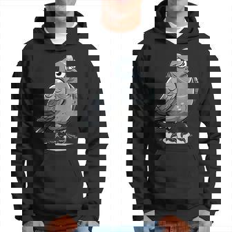 不機嫌そうなピジョン I カートゥーンピジョン パーカー - Kawaiitshirt