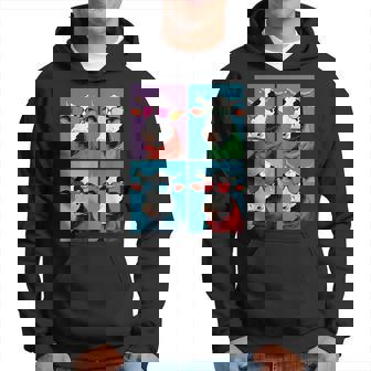 不機嫌そうな牛、エッジの効いた牛のグラフィックデザイン 牛好き向け パーカー - Kawaiitshirt