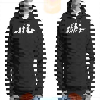 人が太い豚になる進化 パーカー - Kawaiitshirt