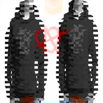 人間関係アナーキー シンボル・ロゴ Ra 恋愛関係アナーキー パーカー - Kawaiitshirt