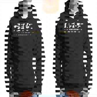 力こそパワー ちからこそぱわー Power Is Power 文字 パーカー - Kawaiitshirt