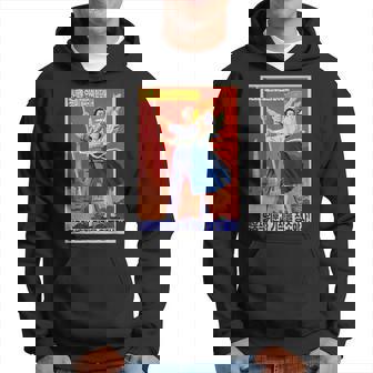 北朝鮮プロパガンダポスター 面白いカルトコスチューム パーカー - Kawaiitshirt