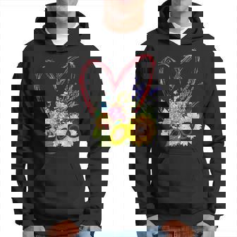 夏の花のデザイン、ひまわり、ラベンダー、アジサイ パーカー - Kawaiitshirt