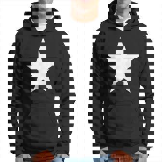 大きな白い星 パーカー - Kawaiitshirt