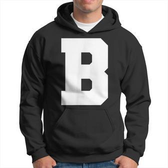 大文字b アルファベットモノグラム イニシャル パーカー - Kawaiitshirt