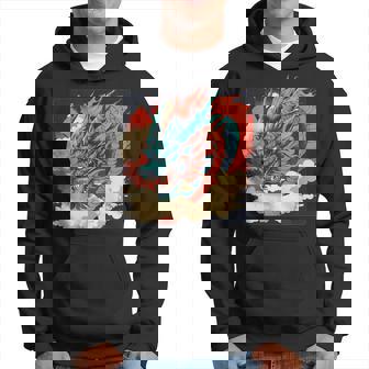 大胆でクールな外観の素晴らしい日本のドラゴン。 パーカー - Kawaiitshirt