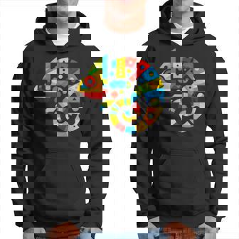 幾何学的ミニマリズム イラスト カメレオン 爬虫類 パーカー - Kawaiitshirt