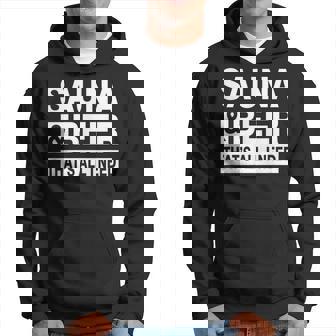 必要なのはサウナ&ビール パーカー - Kawaiitshirt