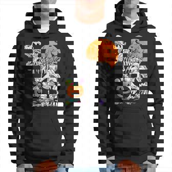 恐竜 T-Rex スケルトン 古代 科医 恐竜 怖い ハロウィン パーカー - Kawaiitshirt