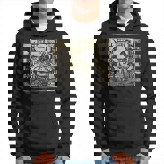 悪魔 オカルト 鬼 召喚 ゴス ホラー 美的 ウッドカット パーカー - Kawaiitshirt