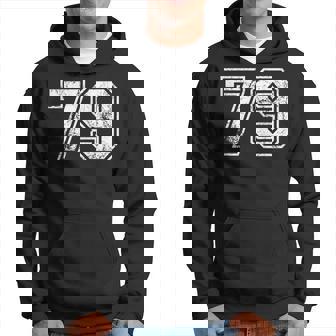 数字 79 ヴィンテージ 1979 誕生日 ヴィンテージ風 パーカー - Kawaiitshirt
