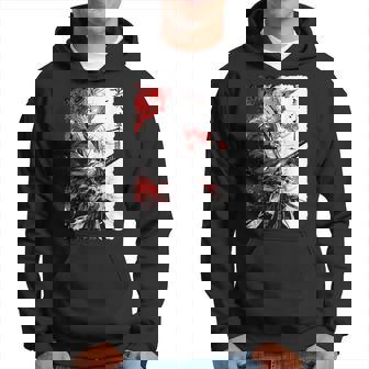 日本のクモユリ 侍 猫 グランジ 浮世絵 アニメアート パーカー - Kawaiitshirt