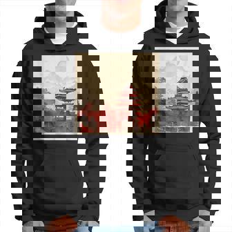 日本アジア アジア 日本風 ヴィンテージ レトロ 自然 パーカー - Kawaiitshirt