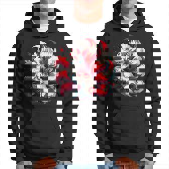 日本アニメ キツネ 九尾 パーカー - Kawaiitshirt