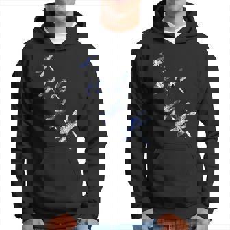 日本美絞り絞り染めトンボ パーカー - Kawaiitshirt