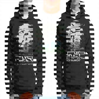 明日地球の日のための風力発電 クリーンエネルギー 風力タービン パーカー - Kawaiitshirt