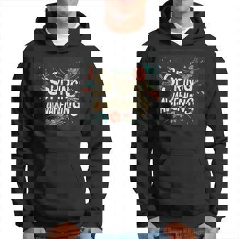 春の目覚めのスピーチデザインの面白いコスチューム。 パーカー - Kawaiitshirt