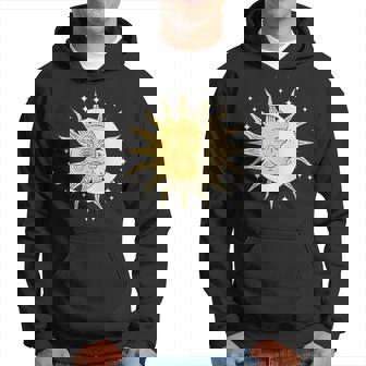 月 太陽 美的 神秘的 パーカー - Kawaiitshirt