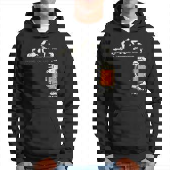 月曜日から金曜日のビールのおかしい仕事の週の飲むチームのギフトへの月曜日 パーカー - Kawaiitshirt