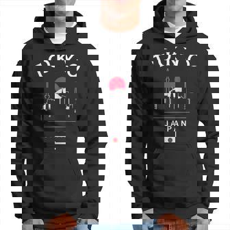 東京 日本 国旗 東京スカイライン ミニマリスト お土産 パーカー - Kawaiitshirt