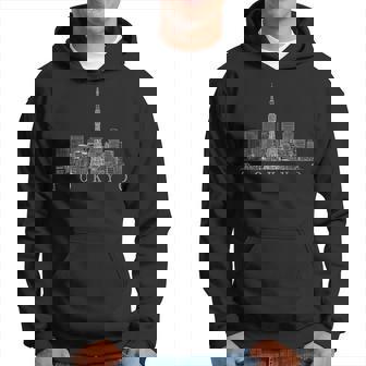 東京スカイライン 日本 ランドマーク スカイツリー 東京タワー お土産 パーカー - Kawaiitshirt